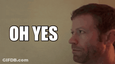 Man With Beard Saying Oh Yes GIF