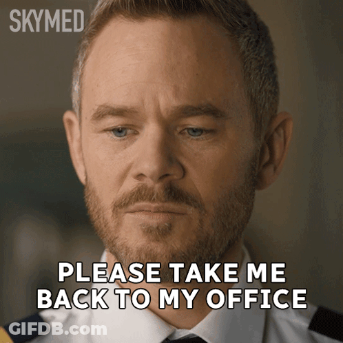 Man With Beard Saying Please Take Me Back GIF