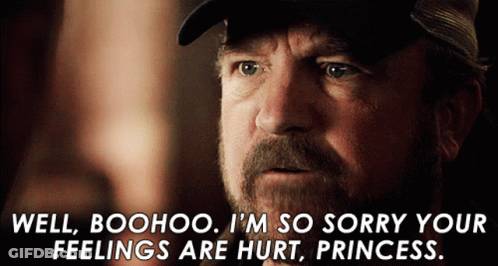Man With Beard Saying Sorry Princess GIF