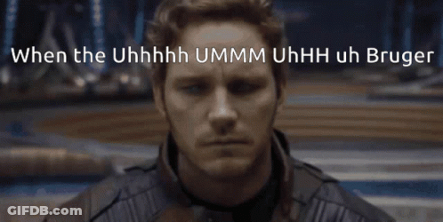 Man With Beard Saying Uhhhh Ummm GIF