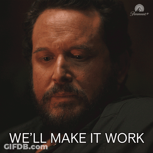 Man With Beard Saying We Will Make It Work GIF