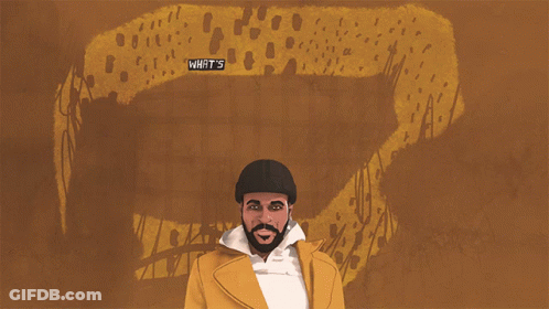 Man With Beard Saying What's Going On GIF
