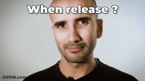 Man With Beard Saying When Release GIF