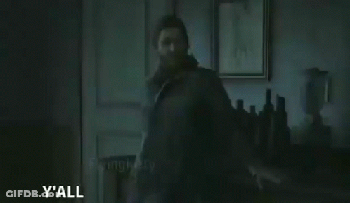 Man With Beard Saying Y All Got Towel GIF