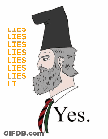Man With Beard Saying Yes GIF