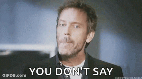Man With Beard Saying You Don T Say GIF