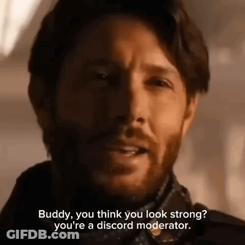 Man With Beard Saying You're Not Strong GIF