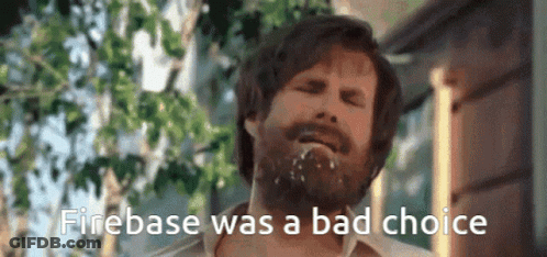 Man With Beard Says Firebase Was A Bad Choice GIF