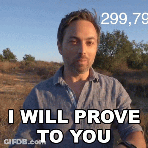Man With Beard Says I Will Prove To You GIF