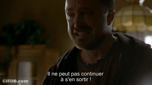 Man With Beard Says Il Ne Peut Pas Continuer GIF