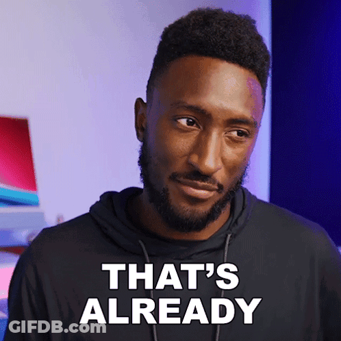Man With Beard Says That's Already GIF