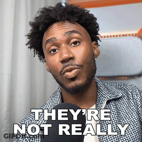 Man With Beard Says They're Not Really GIF