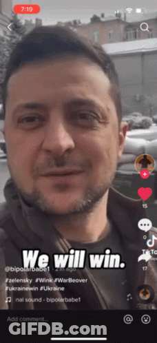 Man With Beard Says We Will Win GIF