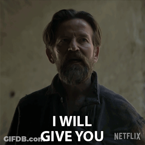 Man With Beard Says What You Lost Netflix Ad GIF
