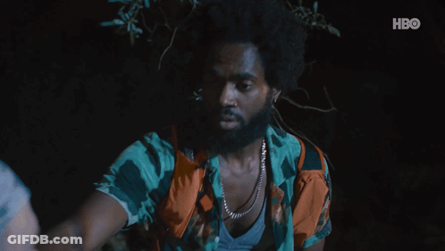 Man With Beard Says You Okay Buddy HBO Logo GIF