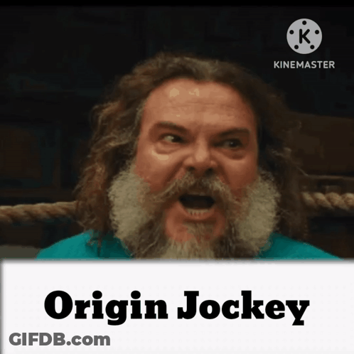Man With Beard Screaming Origin Jockey GIF