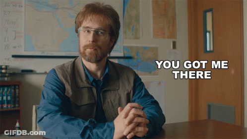 Man With Beard Sitting At Desk GIF