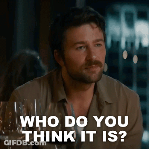 Man With Beard Sitting At Table GIF