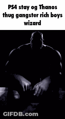 Man With Beard Sitting Hands Folded GIF