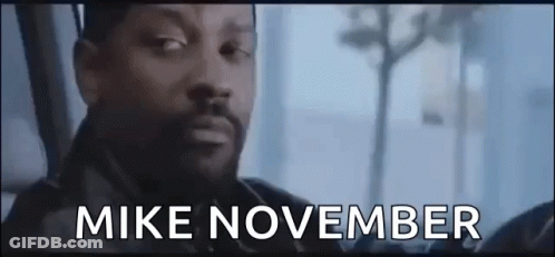 Man With Beard Sitting In Car Mike November GIF