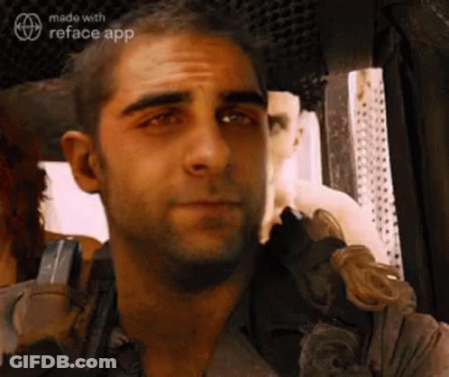 Man With Beard Sitting In Car With People GIF