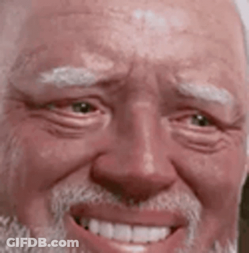 Man With Beard Smiling Close Up GIF