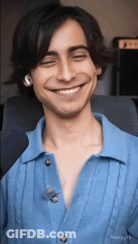 Man With Beard Smiling Dirt Licker You Aint Ever Been Sicker GIF