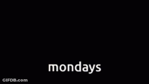 Man With Beard Smiling Monday GIF