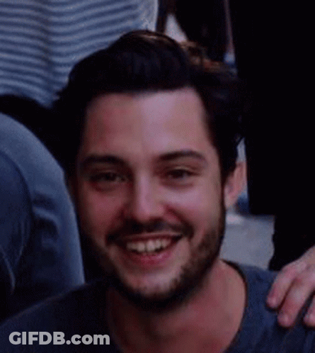Man With Beard Smiling GIF