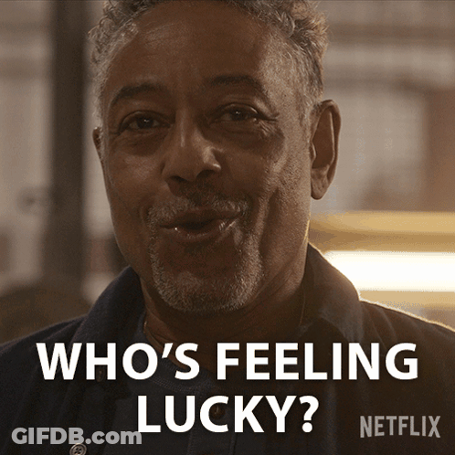 Man With Beard Smiling Saying Feeling Lucky Netflix GIF