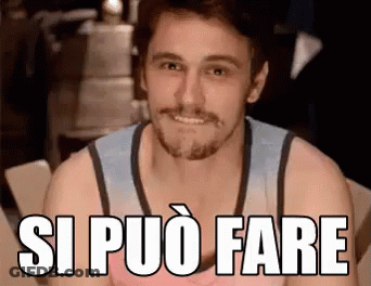 Man With Beard Smiling Si Puo Fare GIF