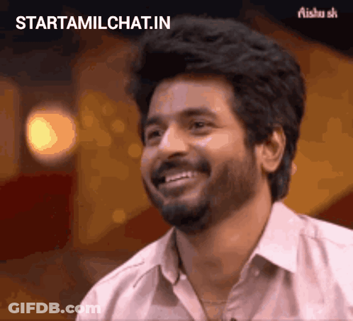 Man With Beard Smiling Starttamilchat.in GIF