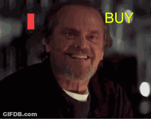 Man With Beard Smiling With Word Sell Behind Him GIF