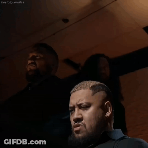 Man With Beard Standing Next To Another Man With Beard GIF