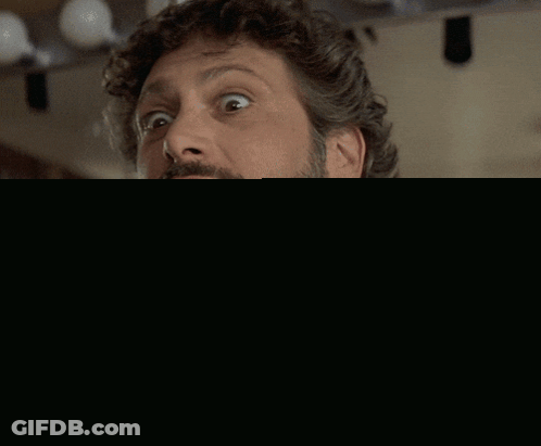 Man With Beard Surprised GIF