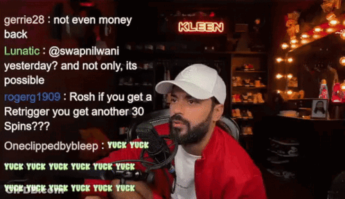 Man With Beard Talking Into Microphone GIF