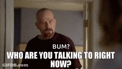 Man With Beard Talking To Another GIF