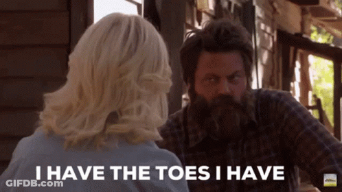 Man With Beard Talking To Woman GIF