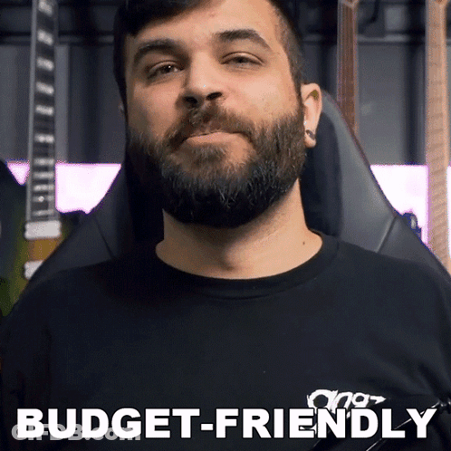 Man With Beard Wearing Budget Friendly Shirt GIF