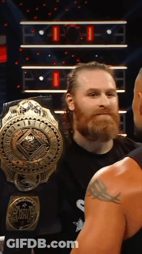 Man With Beard Wearing Duke Belt GIF