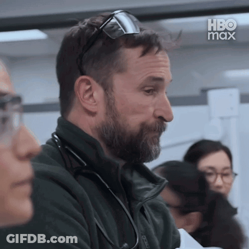 Man With Beard Wearing Glasses And Stethoscope GIF
