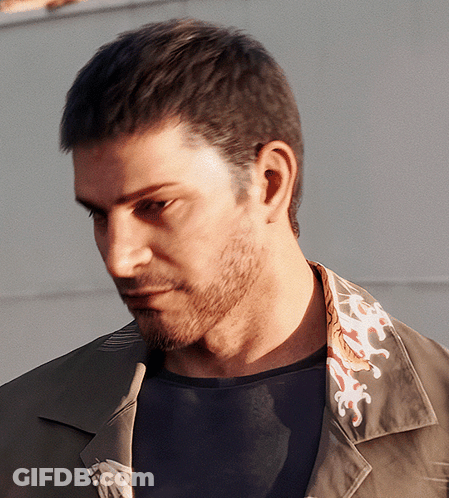 Man With Beard Wearing Green Jacket GIF