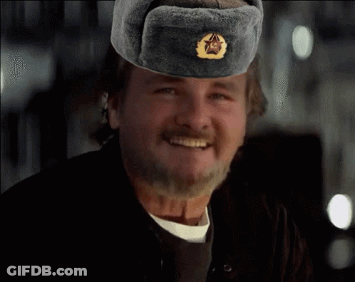 Man With Beard Wearing Hat With Star GIF