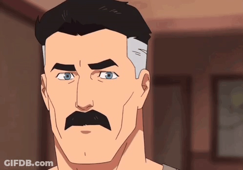 Man With Beard Wearing Headphones And Bug Shirt GIF