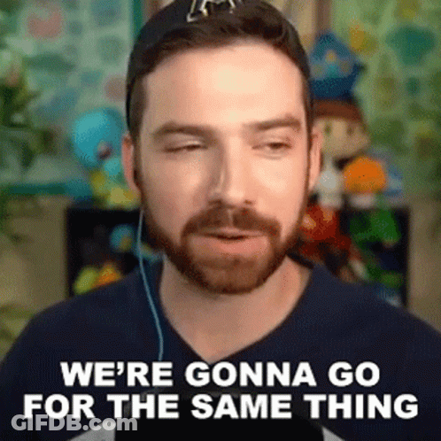 Man With Beard Wearing Headphones And Hat GIF