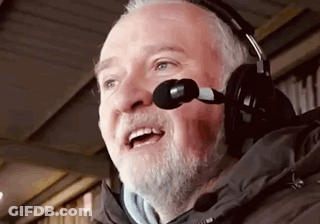 Man With Beard Wearing Headphones And Microphone GIF