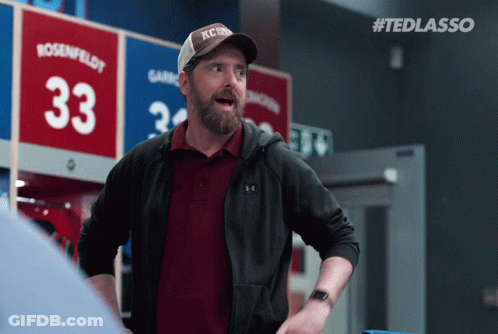 Man With Beard Wearing KC Hat GIF