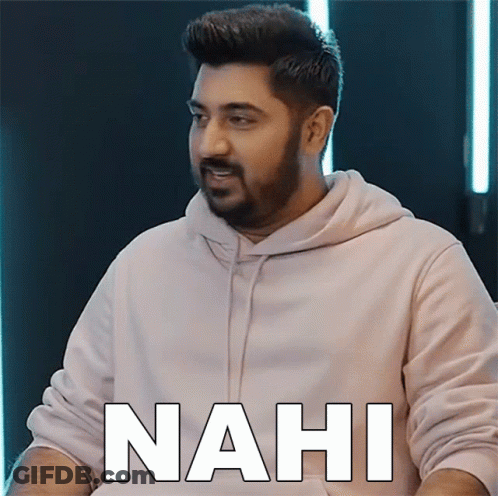 Man With Beard Wearing Nahi Hoodie GIF