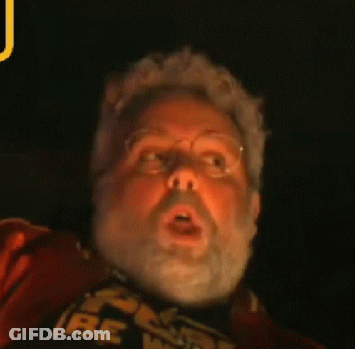 Man With Beard Wearing Shirt Saying Be GIF