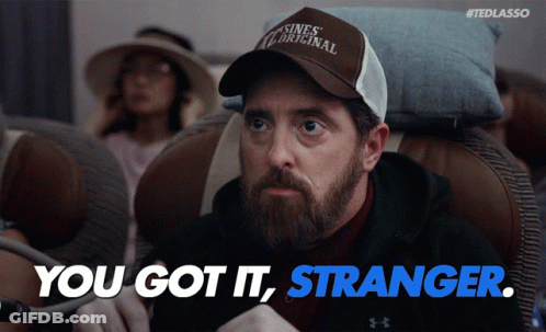 Man With Beard Wearing Sines Original Hat GIF